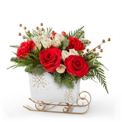 Gone Sledding Bouquet from Victor Mathis Florist in Louisville, KY